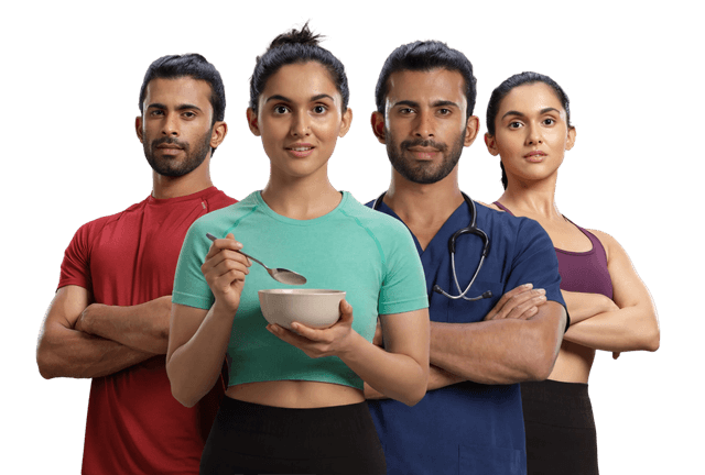 The CREC team — four health and fitness professionals